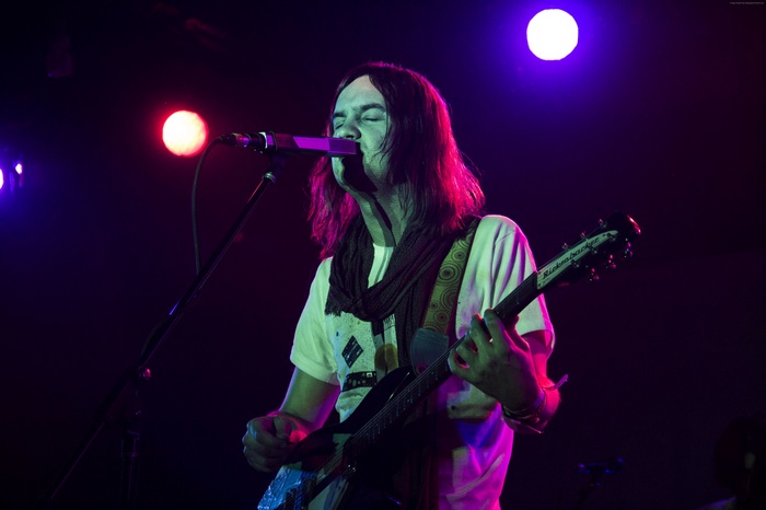 Kevin Parker of Tame Impala performing live