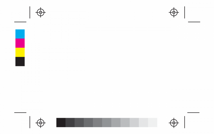 Printing calibration marks and color bars