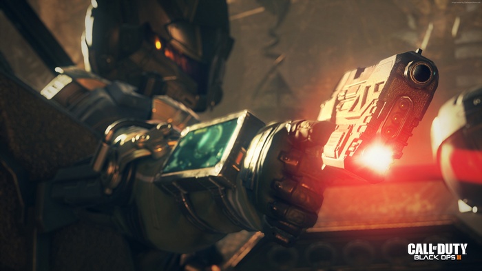 Call of Duty: Black Ops 3 Soldier Holding Gun