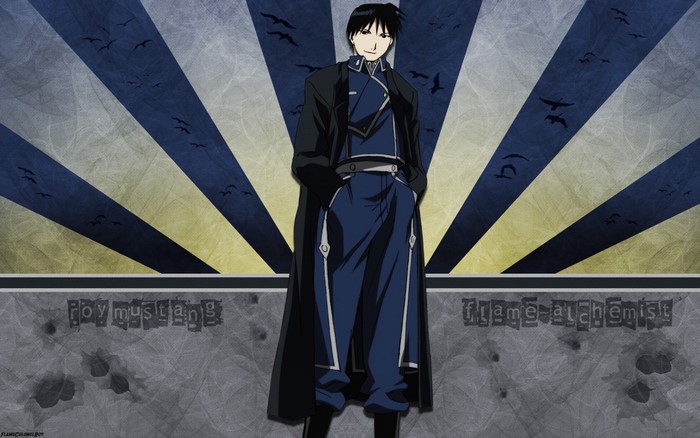 Roy Mustang from Full Metal Alchemist