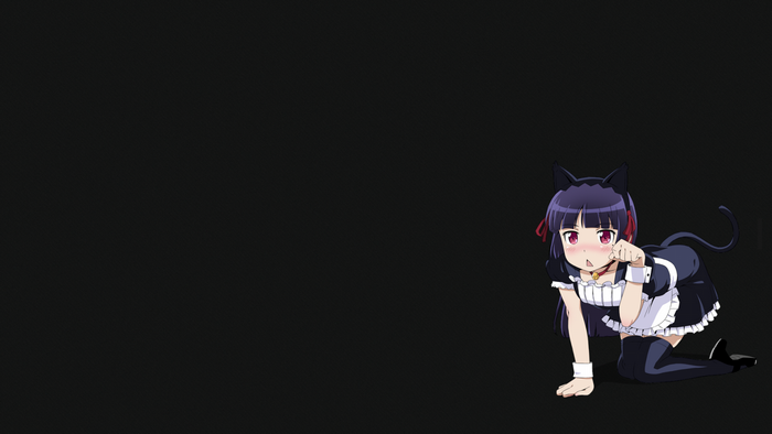 Gokou Ruri from Ore no Imouto ga Konnani Kawaii Wake ga Nai as a catgirl