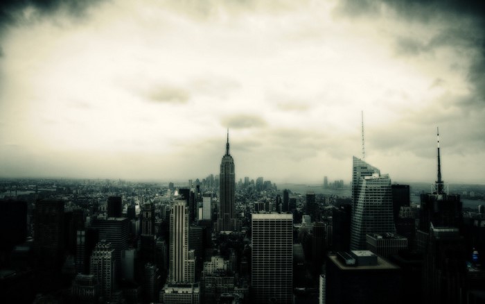 New York City Skyline with Empire State Building
