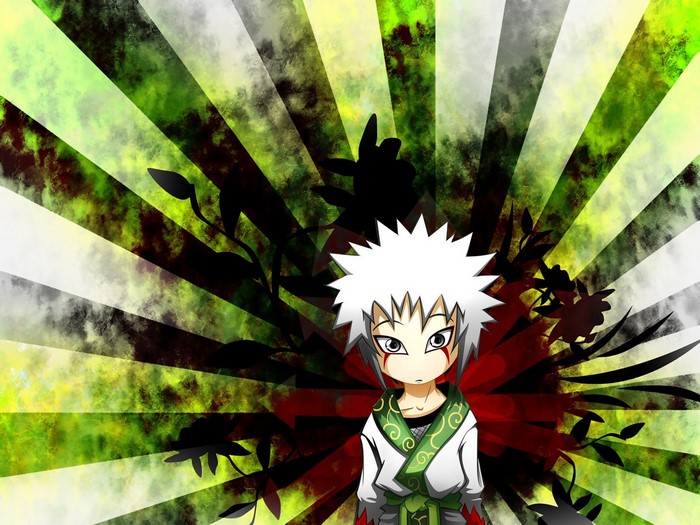 Jiraiya from Naruto Shippuden illustration