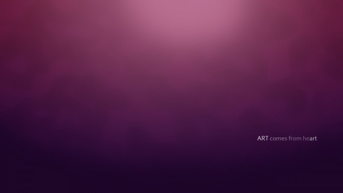 ART comes from heart text