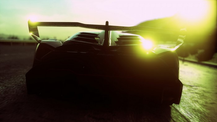 Lamborghini Veneno from Driveclub with bright headlights