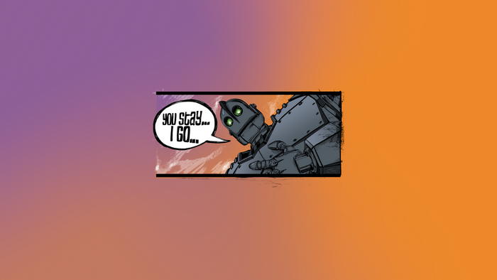 The Iron Giant from The Iron Giant comic