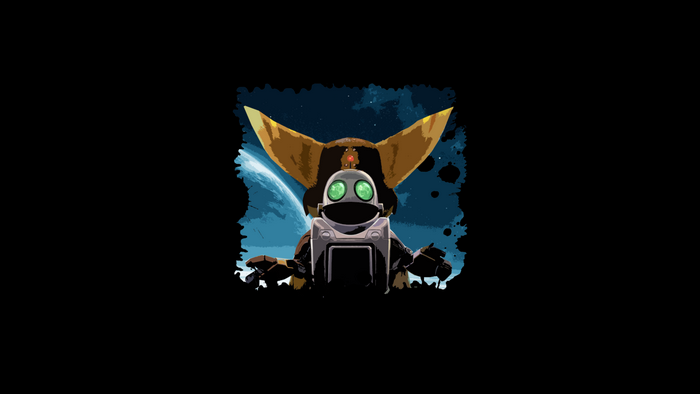 Ratchet and Clank in space