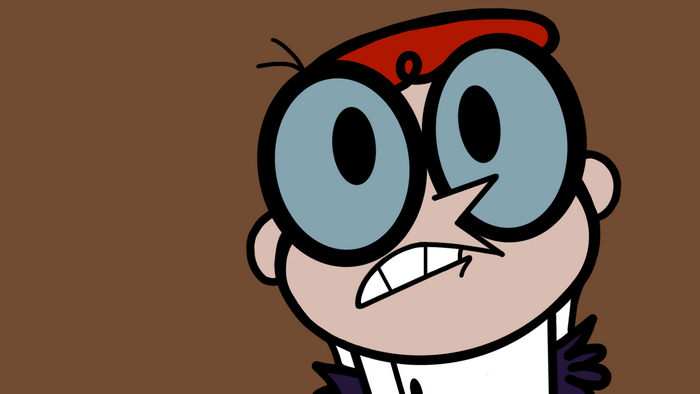 Dexter from Dexter's Laboratory close-up