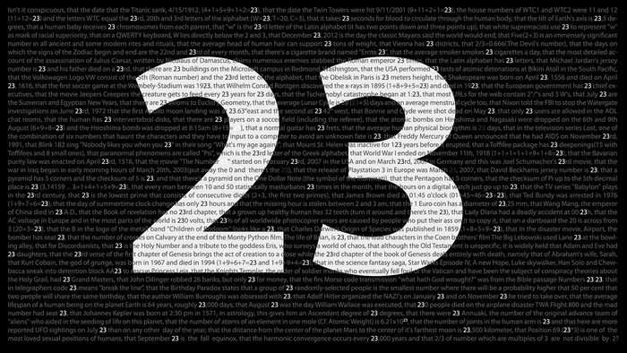 The Number 23