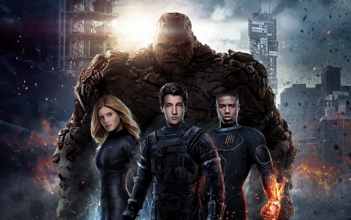 The Thing, Human Torch, and Invisible Woman from Fantastic Four