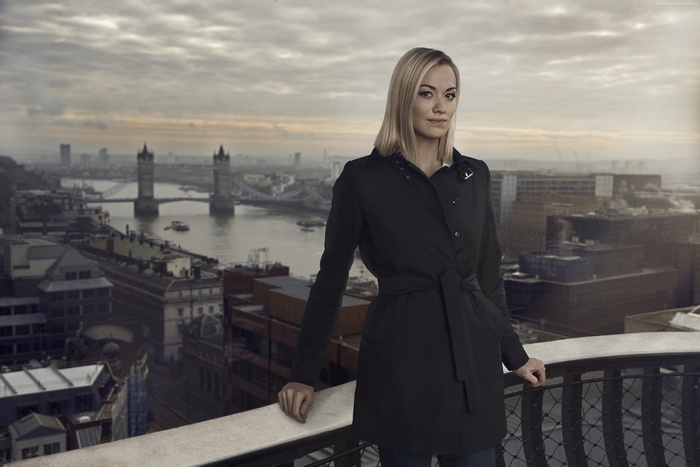 Yvonne Strahovski in London