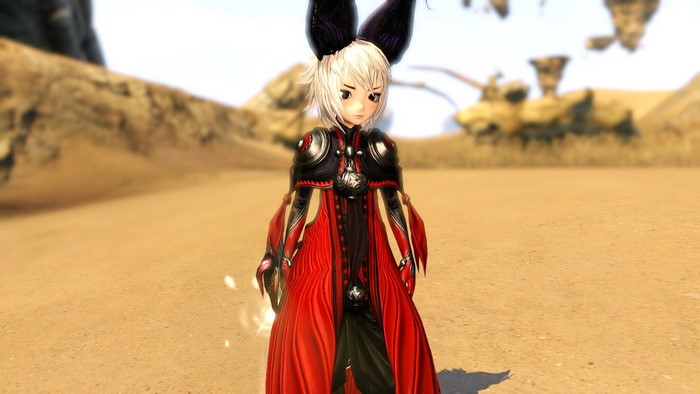 Blade & Soul anime girl in desert