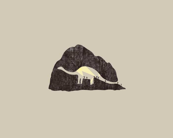 Dinosaur cave discovery with explorers