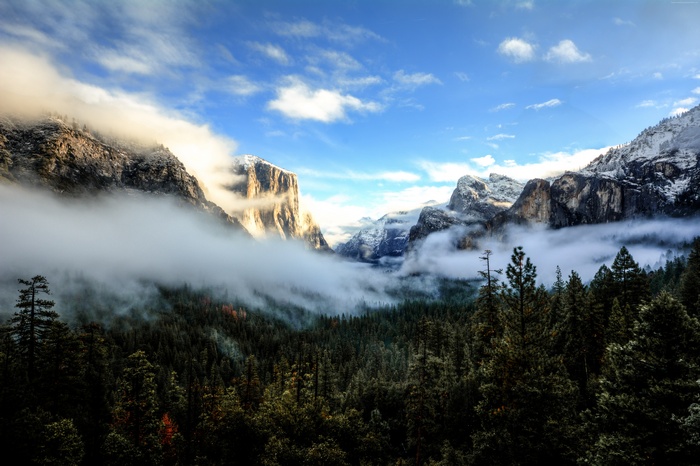 Tunnel View, Yosemite National Park, California
