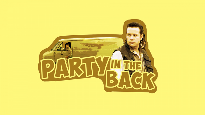 Eugene Porter from The Walking Dead van logo