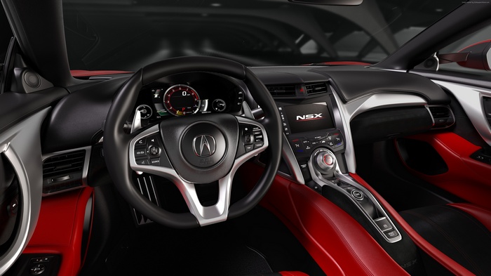 Acura NSX supercar interior