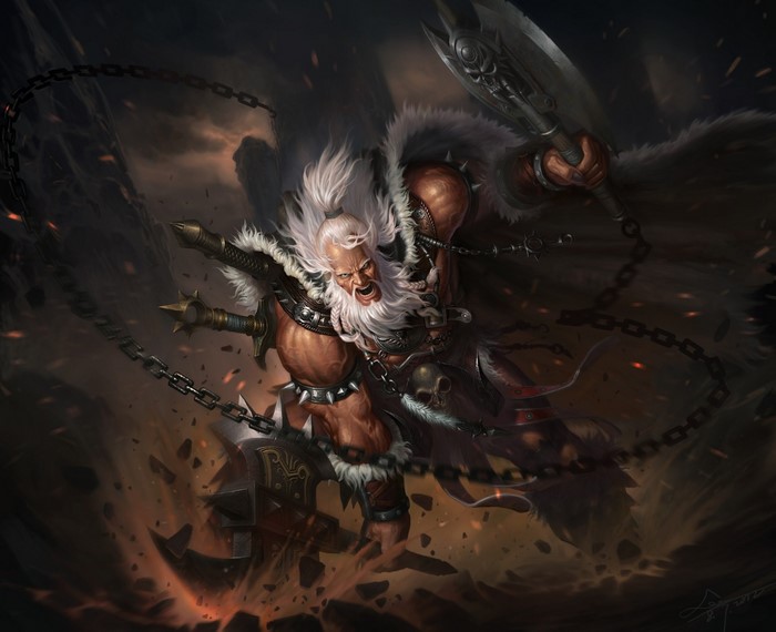 Barbarian from Diablo III