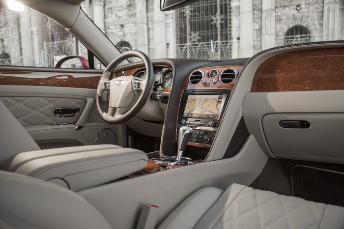 Bentley Flying Spur luxury sedan interior