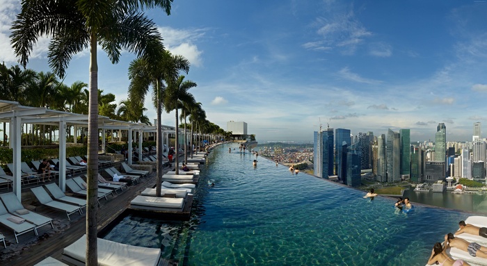 hotel, travel, pool, booking, casino, Singapore, infinity pool, Marina Bay Sands