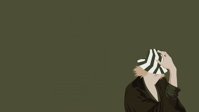 Urahara Kisuke from Bleach illustration