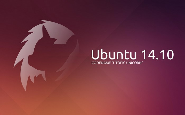 Ubuntu 14.10 Utopic Unicorn Logo