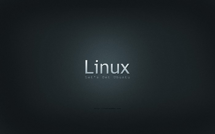 Linux Let's Get Ubuntu Text