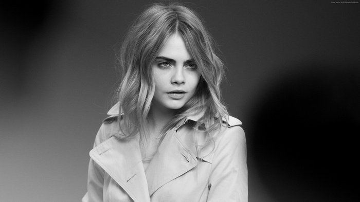 Cara Delevingne in a Trench Coat