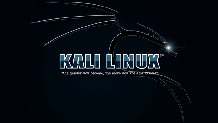Kali Linux Logo with Dragon Illustration