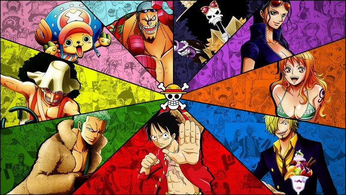 illustration, anime, cartoon, One Piece, Sanji, Monkey D Luffy, comics ...