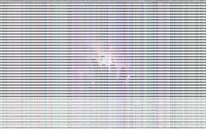 Abstract digital art with purple and green hues