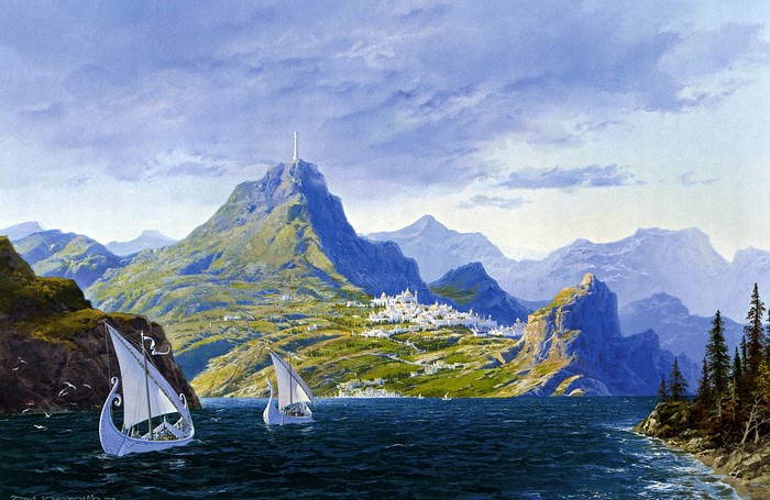 Minas Tirith from The Lord of the Rings