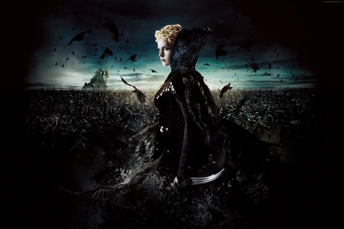 Charlize Theron as the Evil Queen in Snow White and the Huntsman