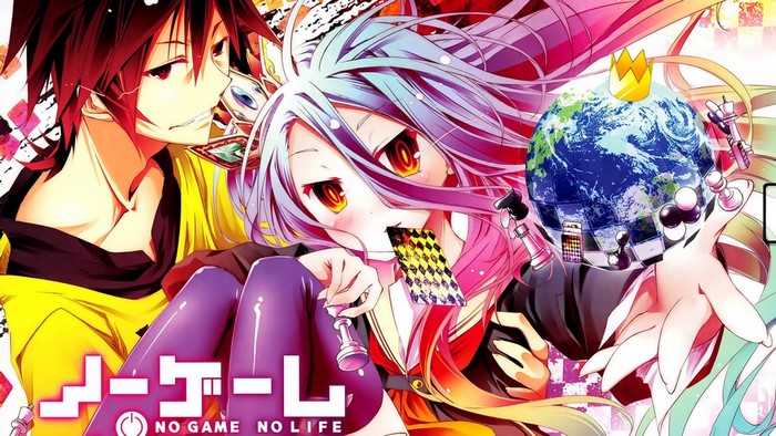 Sora and Shiro from No Game No Life