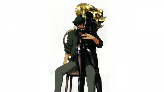 Spike Spiegel and Julia from Cowboy Bebop