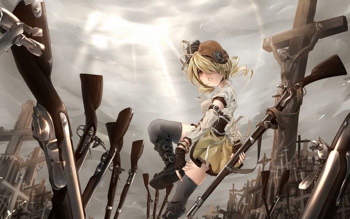 Tomoe Mami from Mahou Shoujo Madoka Magica