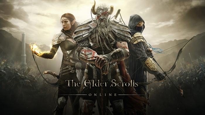 The Elder Scrolls Online characters in battle