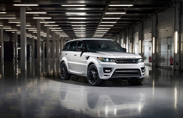White Range Rover Sport Startech SUV