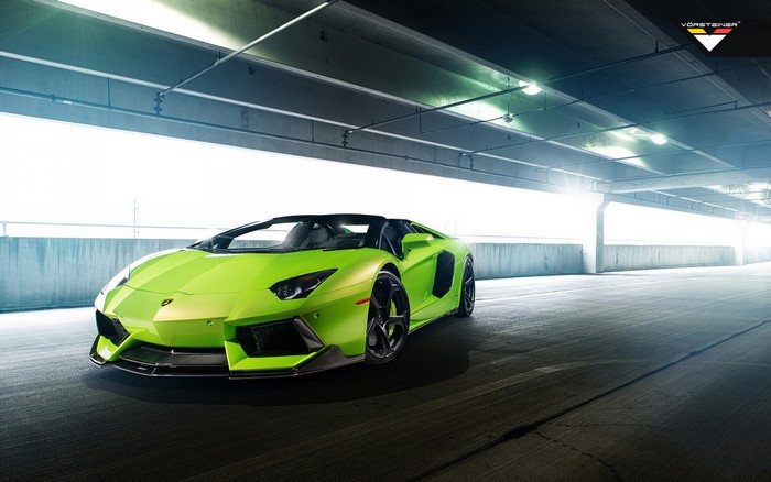 Vorsteiner Lamborghini Aventador V Verde Ithaca Convertible