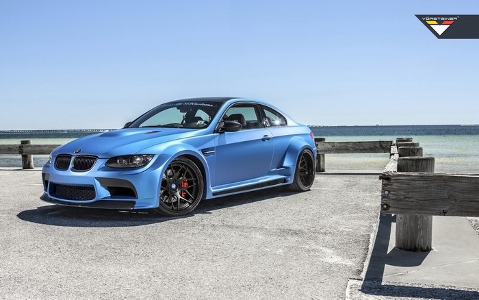 Blue BMW M3 GTRS3 Coupe by Vorsteiner