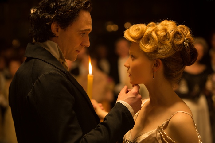 Edith Cushing and Thomas Sharpe from Crimson Peak