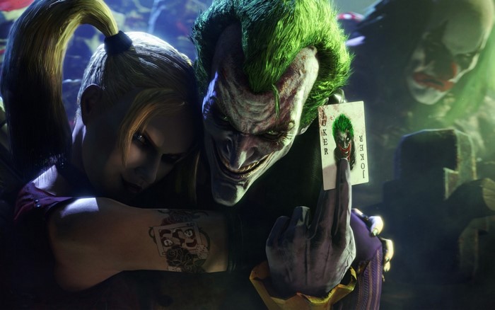 Joker and Harley Quinn from DC Comics