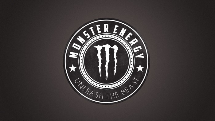 Monster Energy logo with text