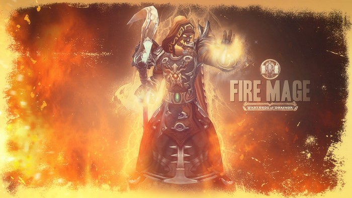 Fire Mage from World of Warcraft Warlords of Draenor