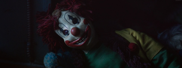 Scary clown doll from Poltergeist