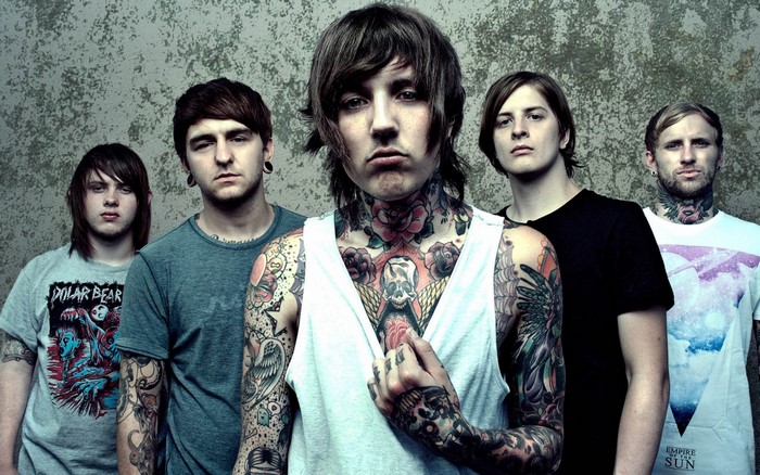 Bring Me the Horizon Band Members with Tattoos