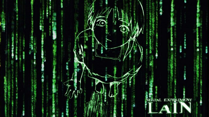 Serial Experiments Lain: Lain Iwakura in Digital Rain