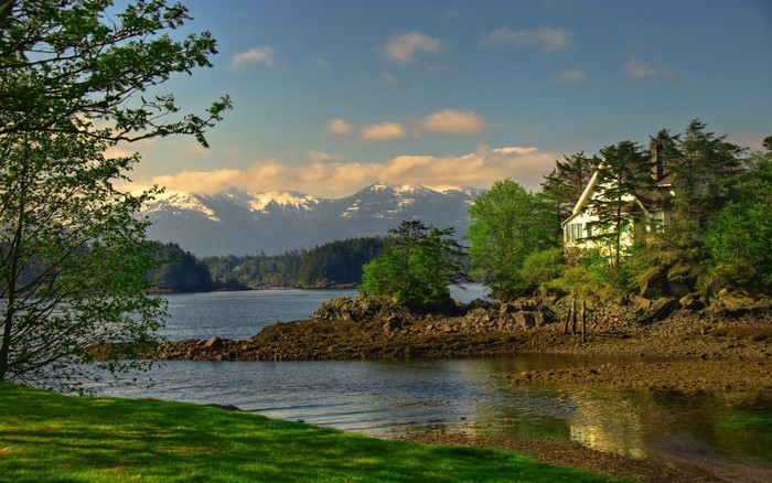Peaceful Lakeside Cabin with Mountain View