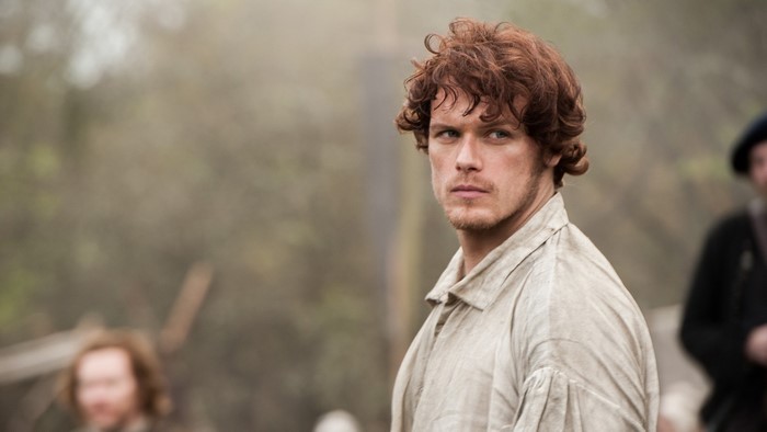 Sam Heughan as Jamie Fraser in Outlander