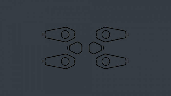 Abstract geometric shapes illustration