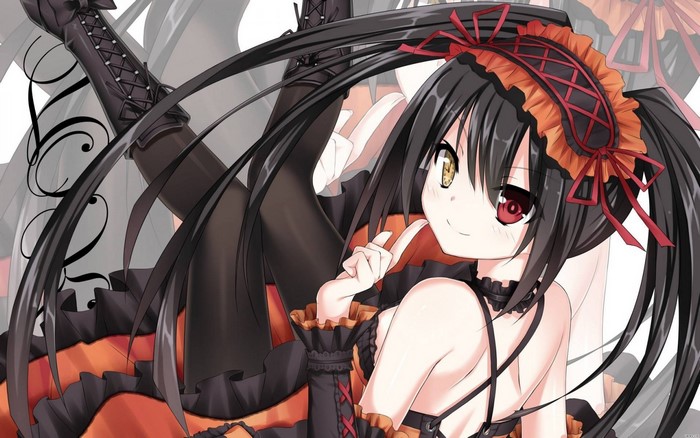 Tokisaki Kurumi in Red Dress from Date A Live